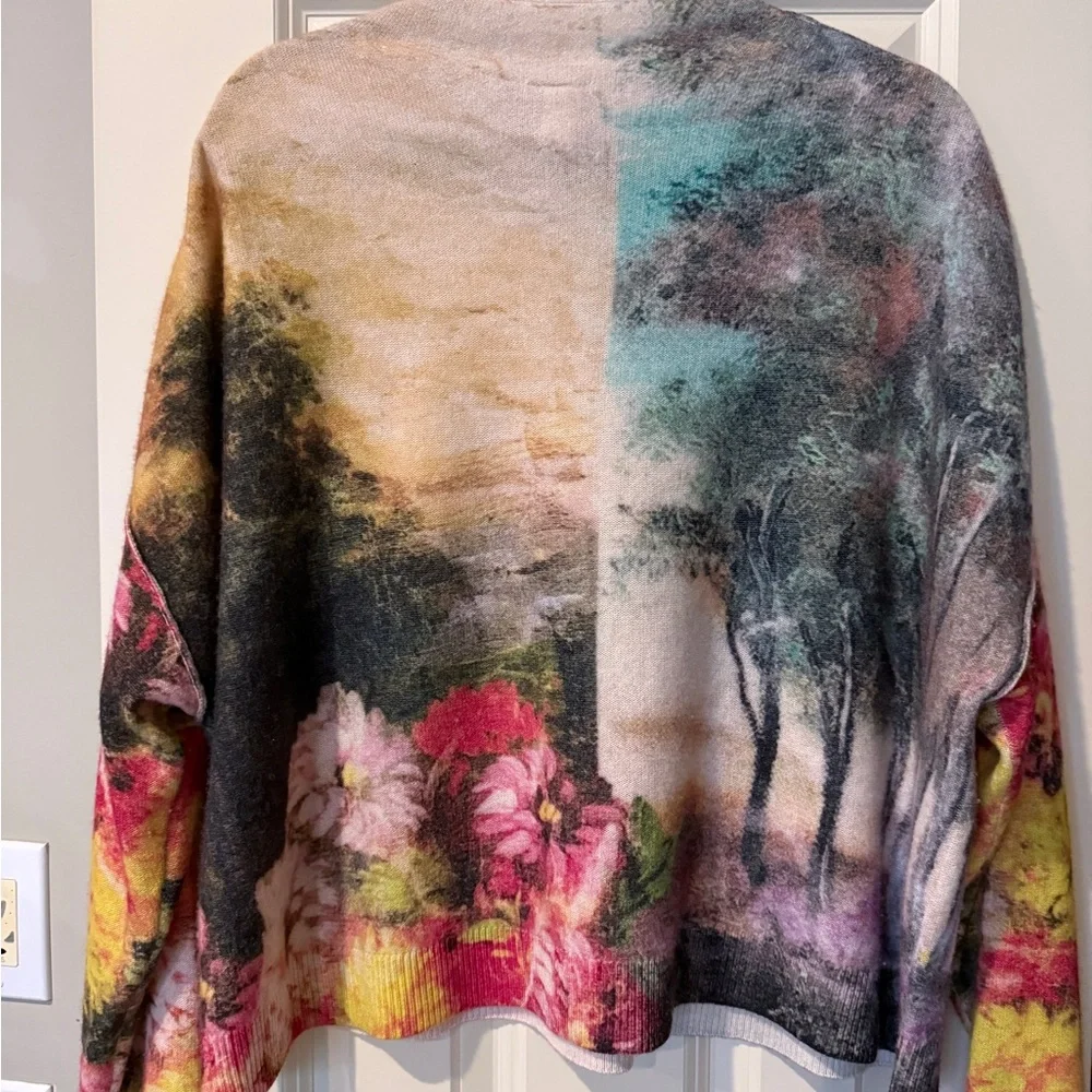 Pilcro Cashmere Sweater in Cream - Picture 3 of 4